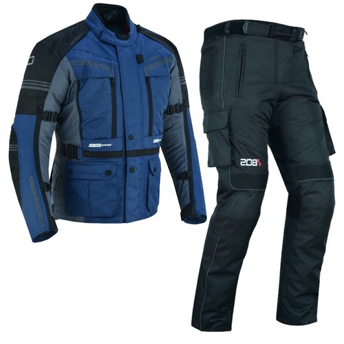 Giacca pantaloni moto uomo - giacca,