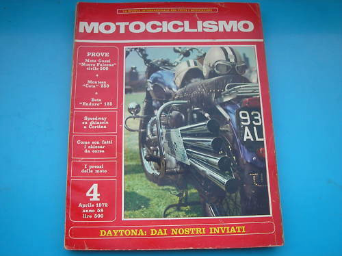 Motociclismo 1972 rivista - motociclismo,