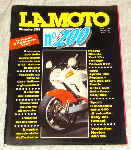 Moto rivista mensile di - la,
