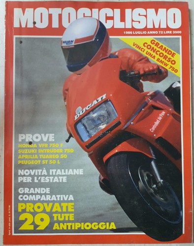 Motociclismo luglio 1986 - motociclismo,