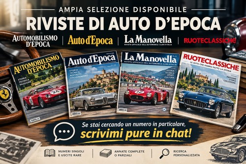 Listino riviste automobilismo - listino,