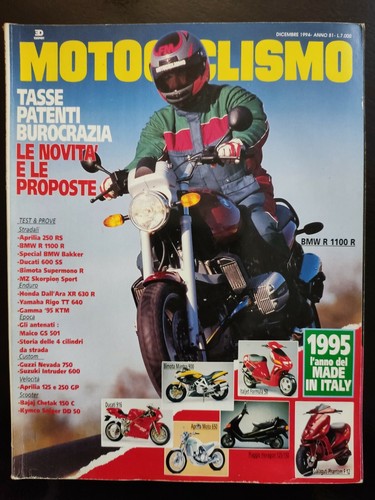 Motociclismo anno n 12 - motociclismo,